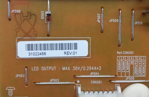 Alimentation TC24433B Pour Toshiba 32W2333D - Bild 3 von 3