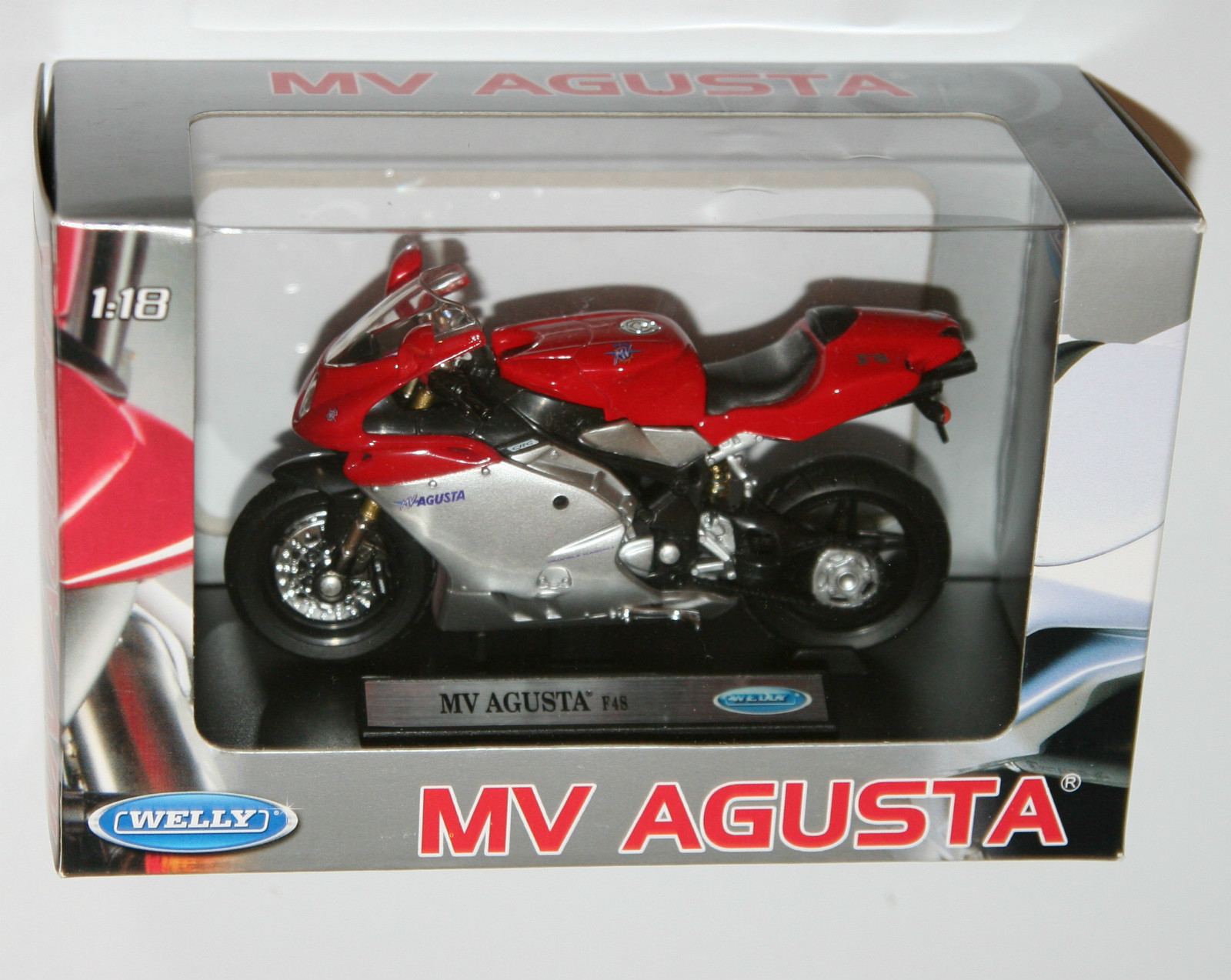 Welly - MV AGUSTA F4S - Motorbike Model Scale 1:18
