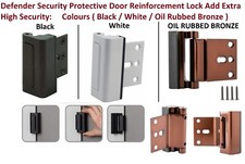 Defender Security Protective Door Reinforcement Lock Add Extra High Security