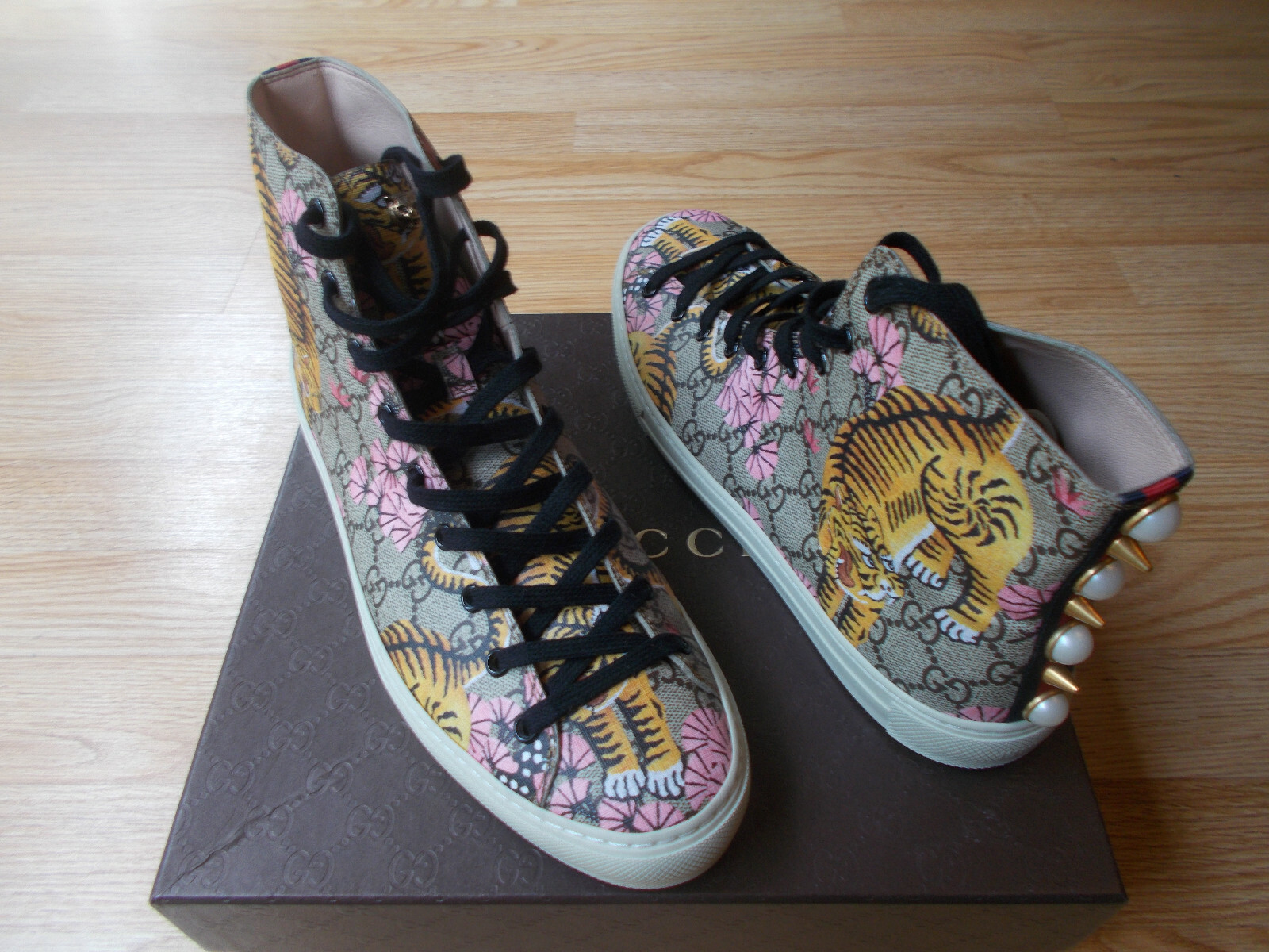 gucci tiger high tops