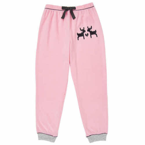 Saint Eve Mädchen 2er-Pack Schlafhose PINK/GRAU, Gr. 14 - Bild 3 von 3