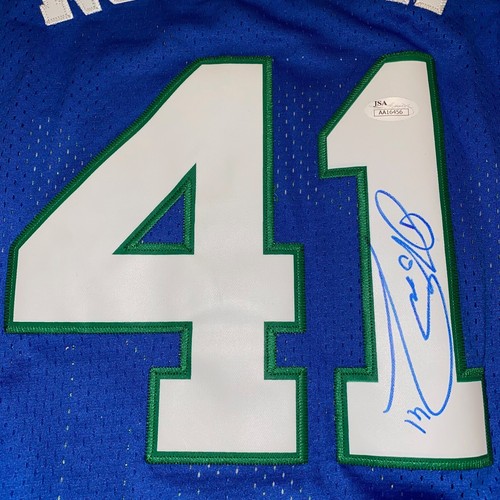 DIRK NOWITZKI DALLAS MAVERICKS SIGNED / AUTOGRAPHED JERSEY JSA COA NICE!! - Picture 4 of 4