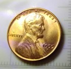 1955 D LINCOLN WHEAT PENNY UNCIRCULATED. "RD55D" — photo 1