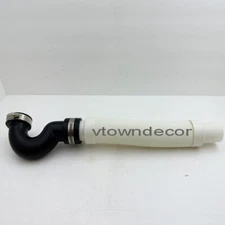 P-Trap for Pedicure Massage Spa Chair PVC 1-3/4" and 1-1/2" Flexible Drain Pipe