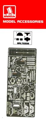Brengun Models 1/72 ARADO Ar-396 Trainer Photo Etch Update Set