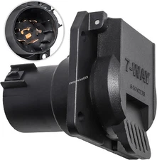 For 2011-2017 Porsche Cayenne 7 Way Trailer Tow Adapter RV Blade Factory Plug