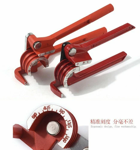 New 1PC 180° Hand Manual Pipe Bending Tool Heavy Duty Tube Bender Aluminum Alloy - Picture 1 of 10