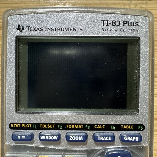 Texas Instruments TI-83 Plus Silver Edition klar graphischer Taschenrechner - mit Deckel - Bild 16 von 24