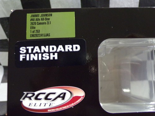 2020 Jimmie Johnson #48 Ally All-Star ELITE 1:24 Camaro ZL1 C482022AYJJAS - Picture 5 of 8