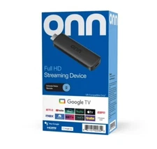 onn TV   Full HD Streaming Device, 2K FHD, Fast Wi-Fi, Dolby Audio