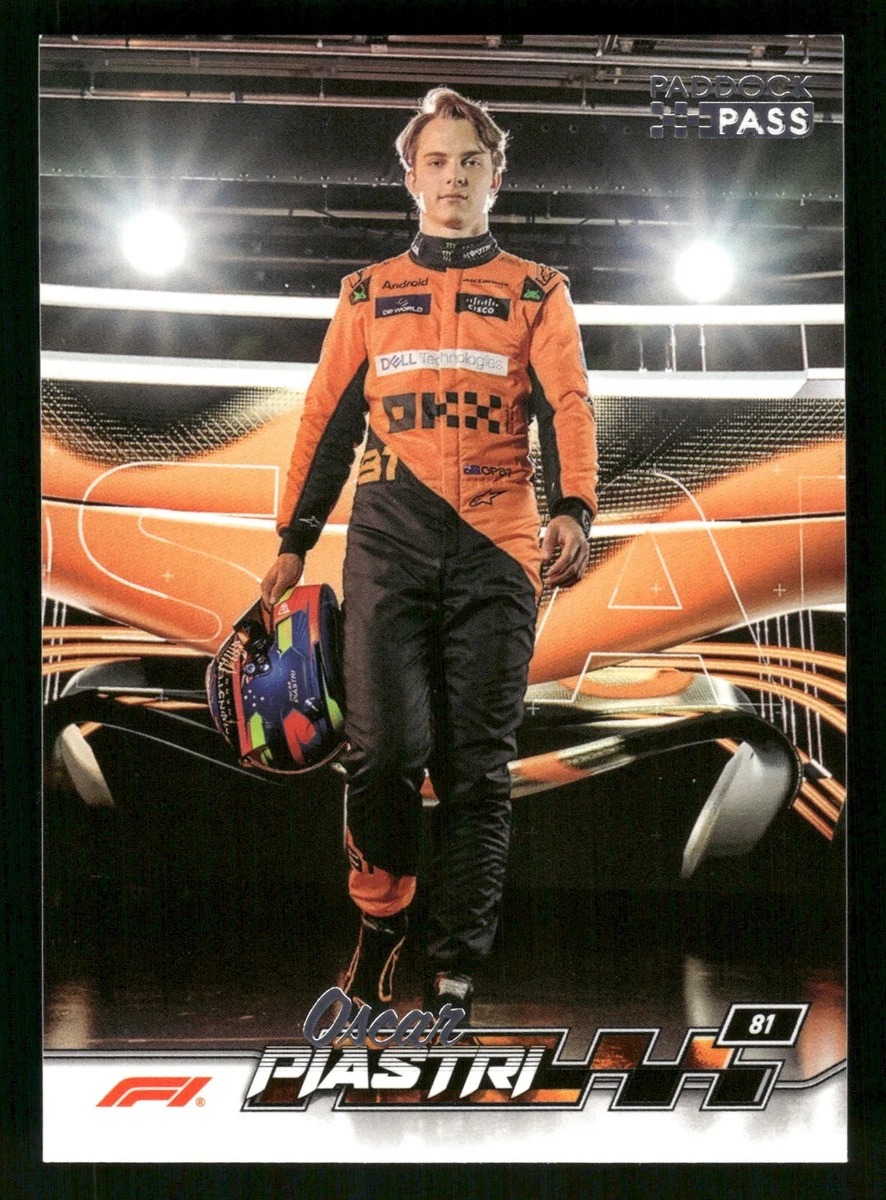 2024 Topps Paddock Pass Formula 1 - Oscar Piastri #58 for sale | eBay