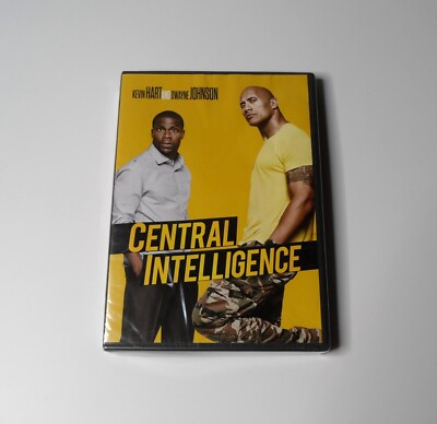 Central Intelligence (2016) DVD NEW & SEALED Kevin Hart Dwayne Johnson The Rock
