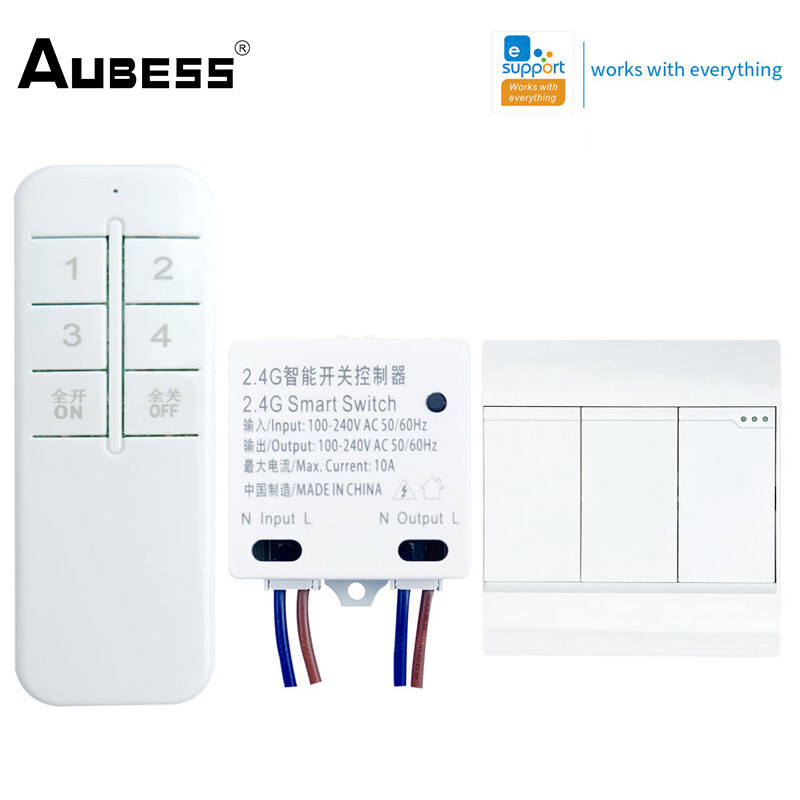 eWeLink Smart Home Remote Switch BASIC-2.4G DIY Smart Switch APP/ WeChat Applet