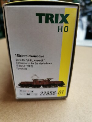 Trix 22956-01 Krokodil BR Ce 6/8 II - SBB -digital/mfx/Sound- , unbespielt , OVP