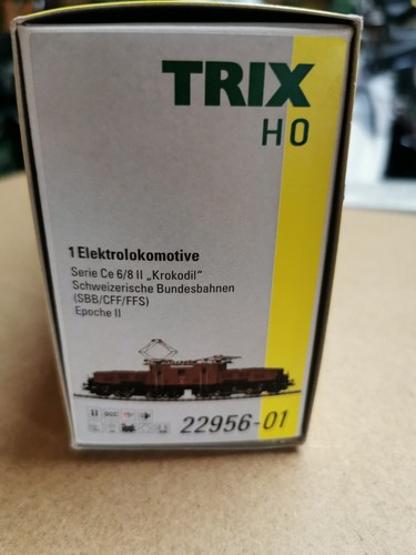 Trix 22956-01 Krokodil BR Ce 6/8 II - SBB -digital/mfx/Sound- , unbespielt , OVP | Zustand: Neu: Sonstige (siehe Artikelbeschreibung)
