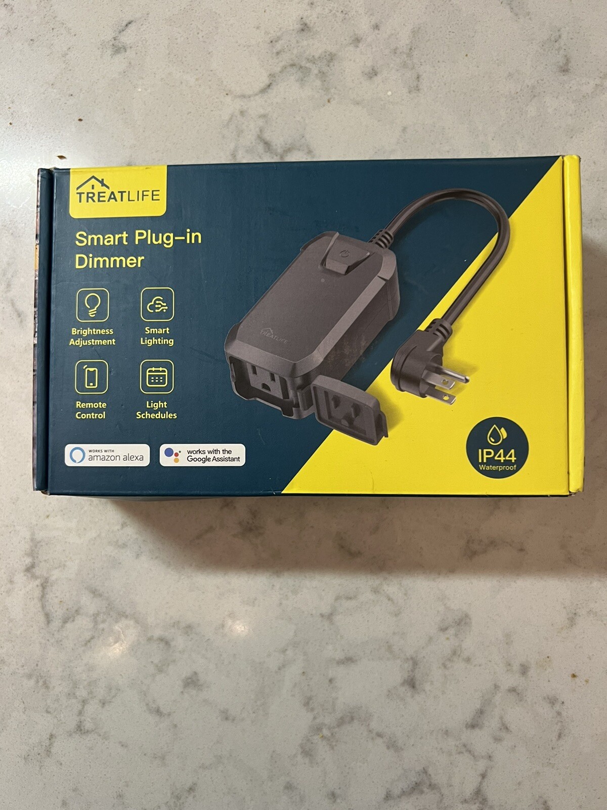 Smart Plug-in Dimmer TreatLife DP10 IP44 Smart Light Alexa Google Assist-image