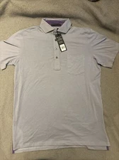 Greyson Spirit CatBird Polo Medium new with tags $108 retail shirt pocket