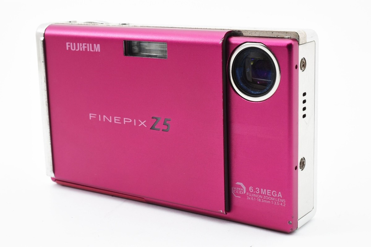 Fujifilm FinePix Z5fd Pink 6.3MP Digital Camera [ Exc++]
