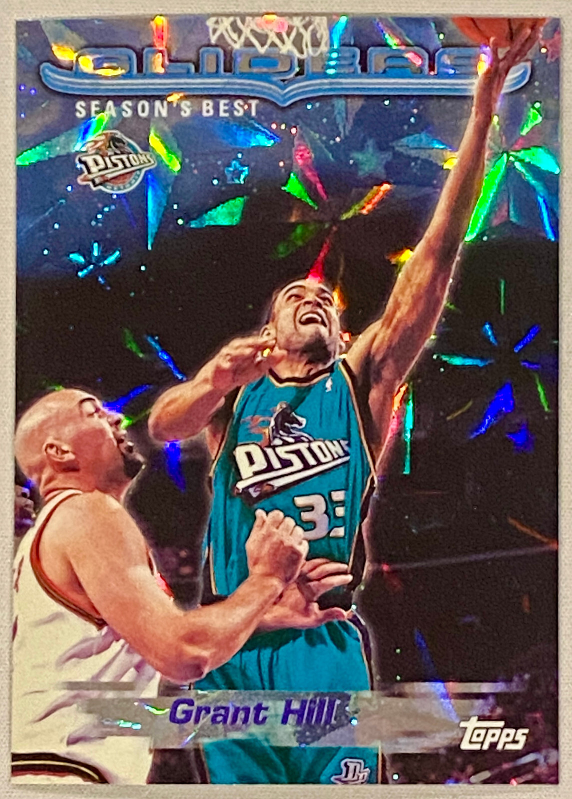 Grant Hill 1999-2000 Topps Basketball Season's Best Gliders NM Card #SB15