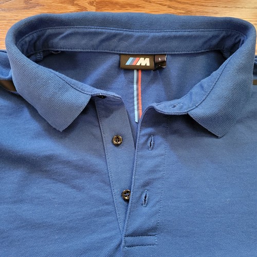 BMW M Series Motorsport Polo Shirt Mens 