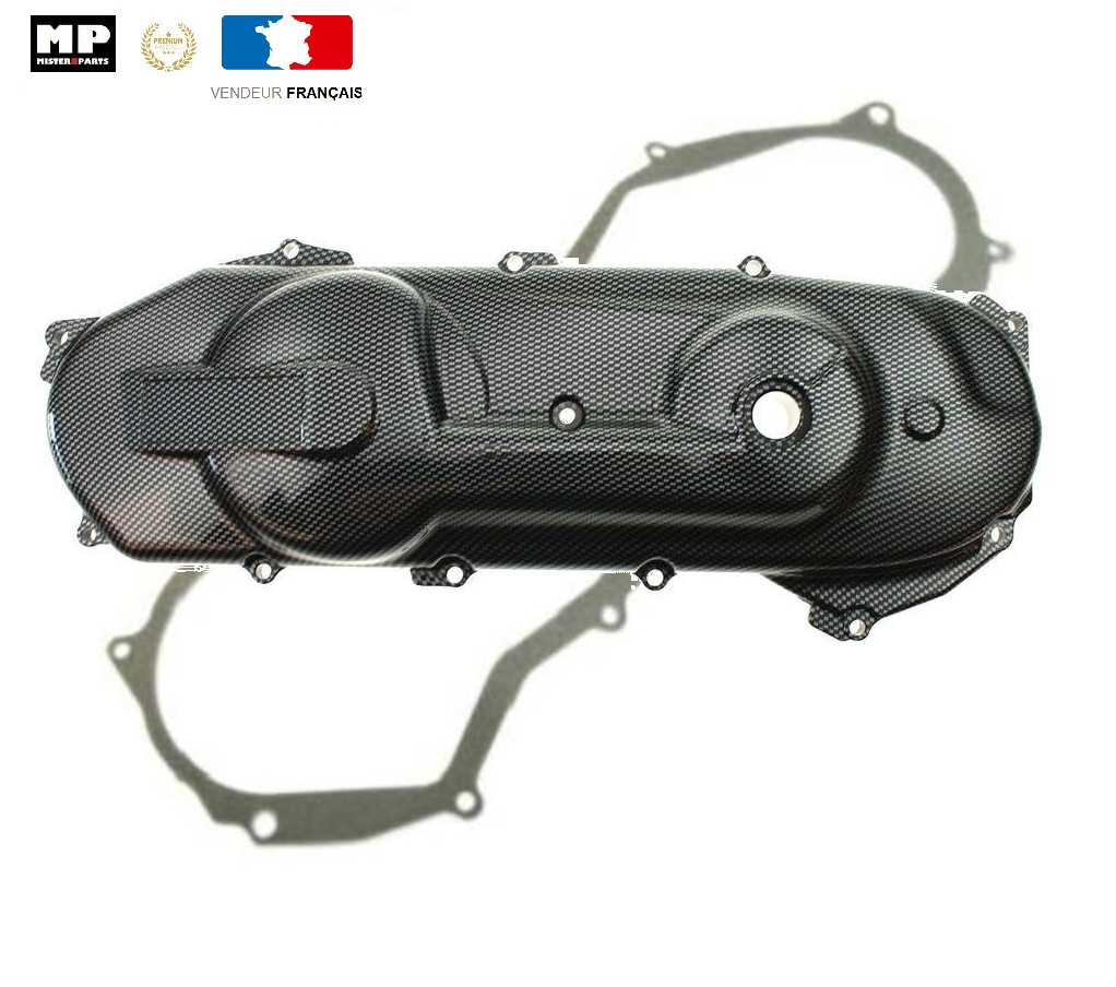 Carter de kick MBK Nitro carbone couvercle de carter moteur Yamaha Aerox 50 avec joint