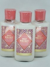 Bath  Body Works Sweet Whiskey Body Lotion x3