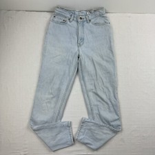 Vintage Levis 512 Jeans Womens 9 Blue Tapered Leg Slim Fit Faded 90s Classic