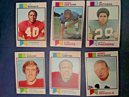 1973 Topps Football Set 1-199 YOU PICK - 第 20/27 張圖片