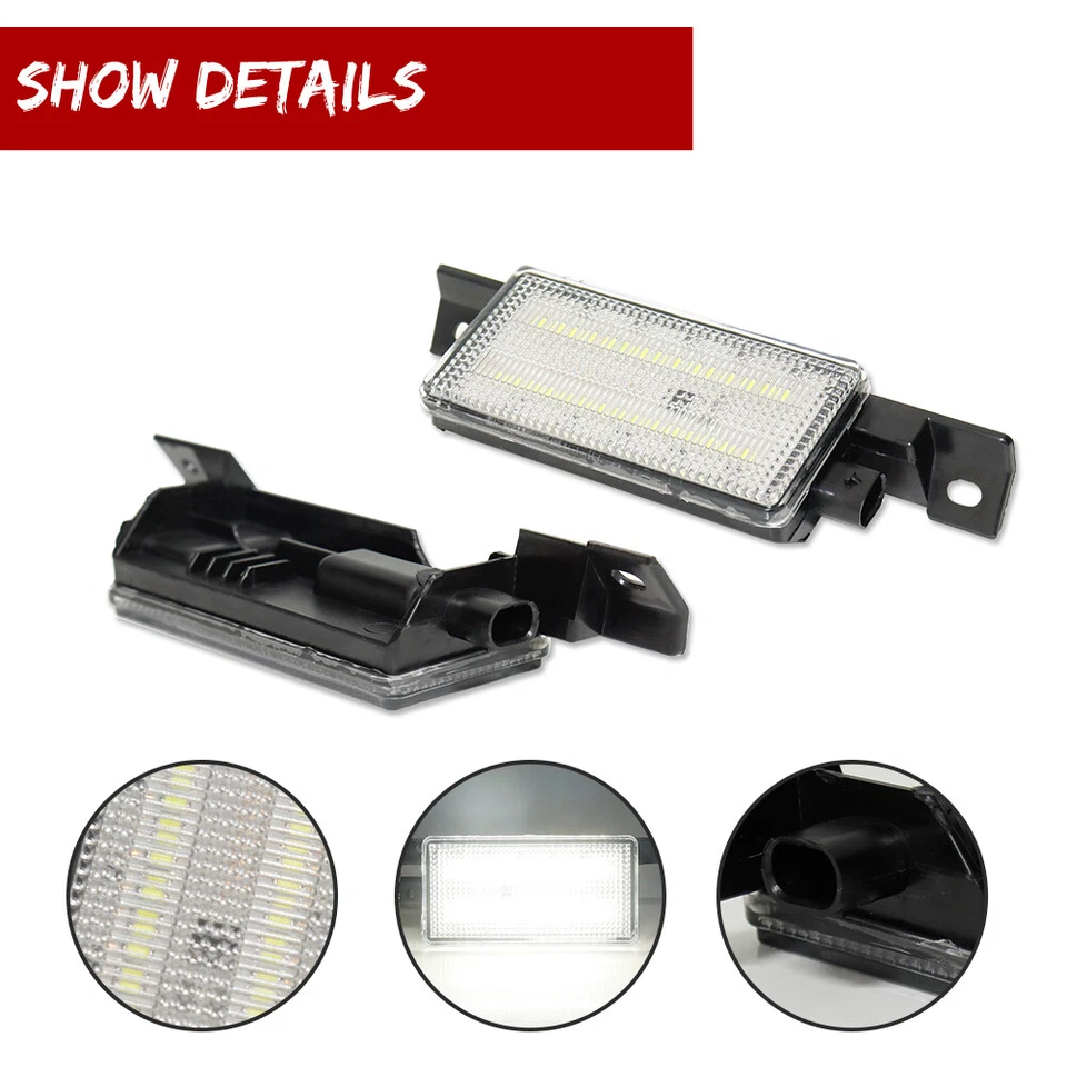 Kit de iluminación de plataforma para Chevy Silverado 1500 2500 3500 2016-2019 luces de carga de maletero Foto 4 de 4