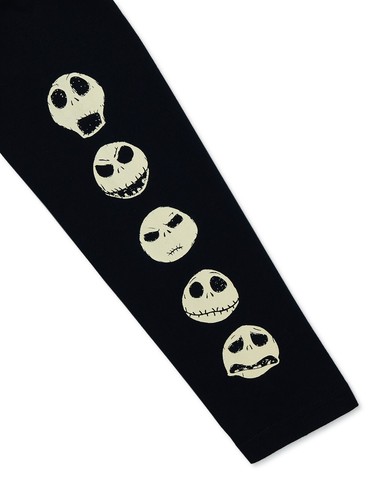 Disney The Nightmare Before Christmas Boy's SIZE M 8 Long Sleeve Tee Black NWT - Picture 3 of 7