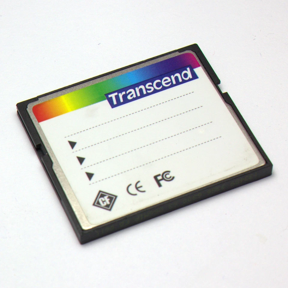 Transcend 256 MB CF Card Type I CompactFlash 256MB Industrial Grade - Image 2 of 3