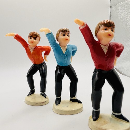 Cake toppers vintage Wilton Chicago Dancers. Set di 6. RARO! - Foto 7 di 10