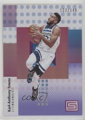 2017-18 Panini Status Purple 122/149 Karl-Anthony Towns #29 0ks0