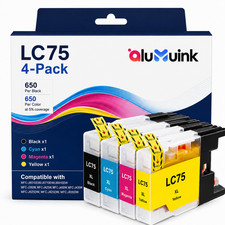 LC75 Ink Cartridge for MFC-J430W MFC-J280W MFC-J425W MFC-J6510DW B/M/Y/C