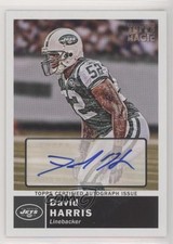 2010 Topps Magic Auto David Harris #58 Auto 0v1