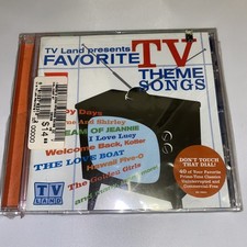 NEW TV Land Presents Favorite TV Theme Songs by 40 Various Artists CD 2002 Rhino