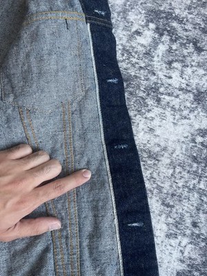 Samurai Jeans Denim Jacket S0553XX Size 42R | eBay