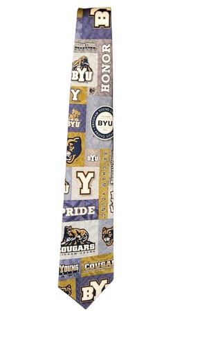 BYU TIE - Cougars - Brigham Young - BYU SPORTS