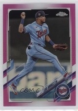 2021 Topps Chrome Pink Refractor Luis Arraez #124 0k26