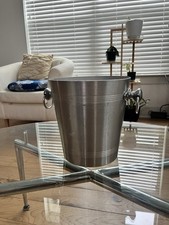 Vogalu Champagne Ice Bucket Cooler Vintage Made In France Aluminum Silver  8&rdquo;