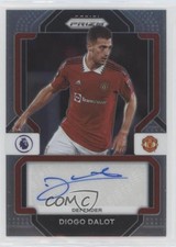 2022-23 Panini Prizm Premier League Signatures Diogo Dalot #S-DDT Auto 02ka