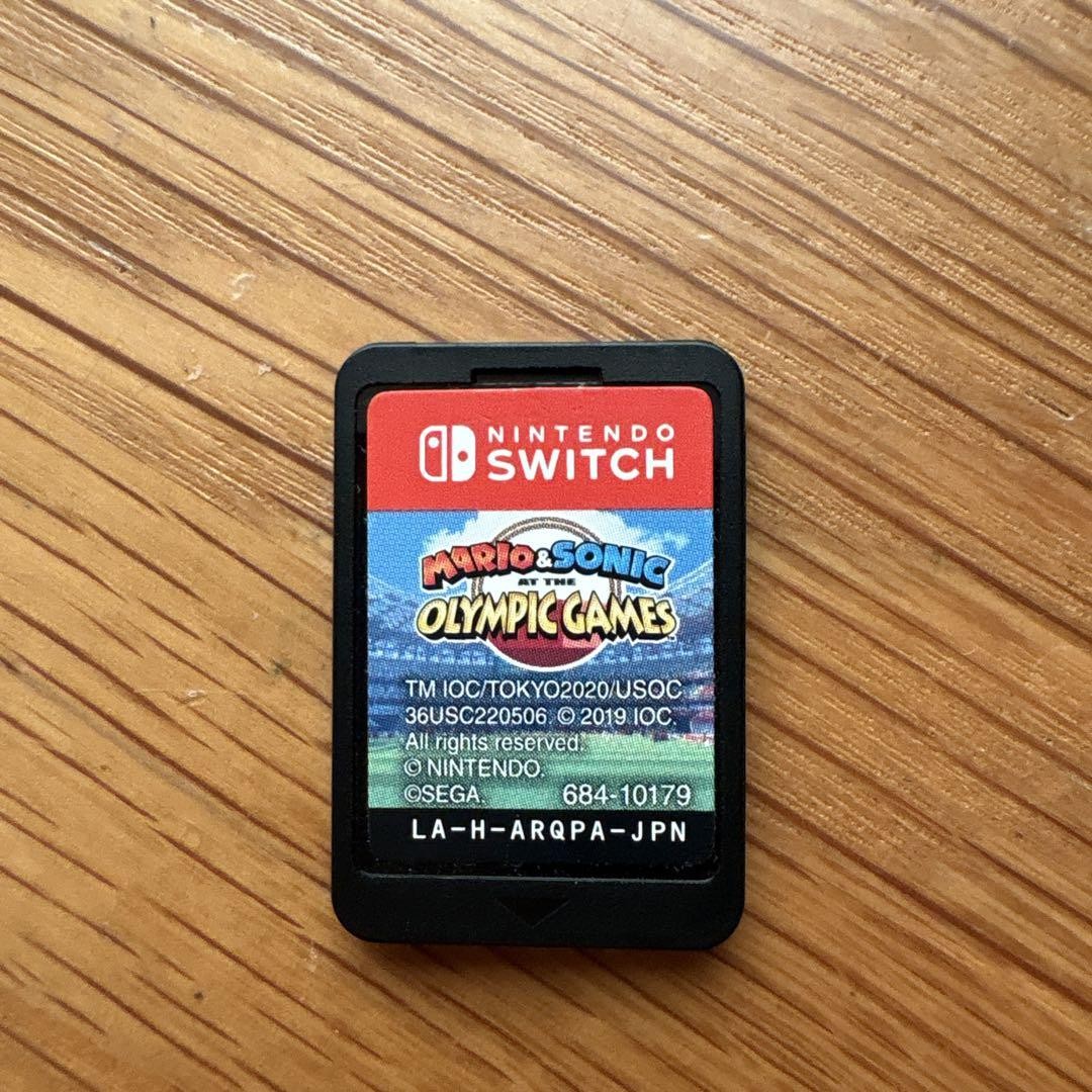 Mario & Sonic Olympic Tokyo 2020 Nintendo Switch Game Used Only Cartridge