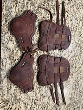 CWD EquiFit T-Boots Luxe Open Front, Leather, Size M/L, Excellent Condition ￼￼