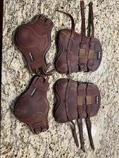 CWD EquiFit T-Boots Luxe Open Front, Leather, Size M/L, Excellent Condition ￼￼