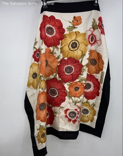 Salvatore Ferragamo Women's Multicolor Floral Designer/Artist Scarf - Picture 2 of 6