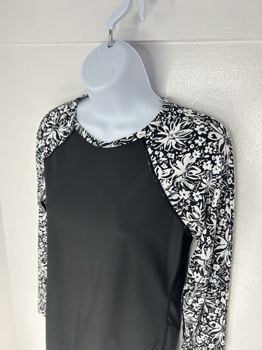 Krimson Klover Womens Small Long Sleeve Floral Raglan Top UPF Sun Shirt Outdoor - Picture 4 of 10