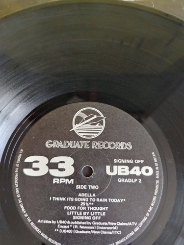 UB40 Signing Off LP Vinyl Record - Imagen 12 de 12