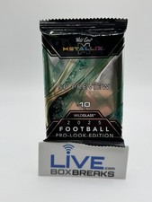 2025 Wild Card Metallix Football Pro-Look SP Preview Less /10 Pack