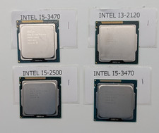 Lot of 4 Intel CPUs 2x i5-3470, 1x i3-2120, 1x i5-2500