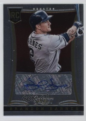 2013 Panini Select Rookie Auto 302/750 Brandon Barnes #188 Rookie Auto RC 05k6